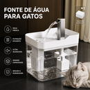 O conforto e a hidratação que o seu gato merece — AquaPet Flow™