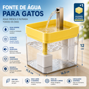 O conforto e a hidratação que o seu gato merece — AquaPet Flow™